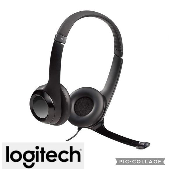 Logitech Headphones Logitech H39 Usb Headset With Noisecanceling